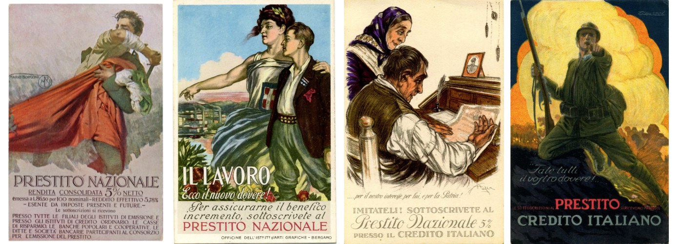 La propaganda del prestito nazionale nella Grande Guerra