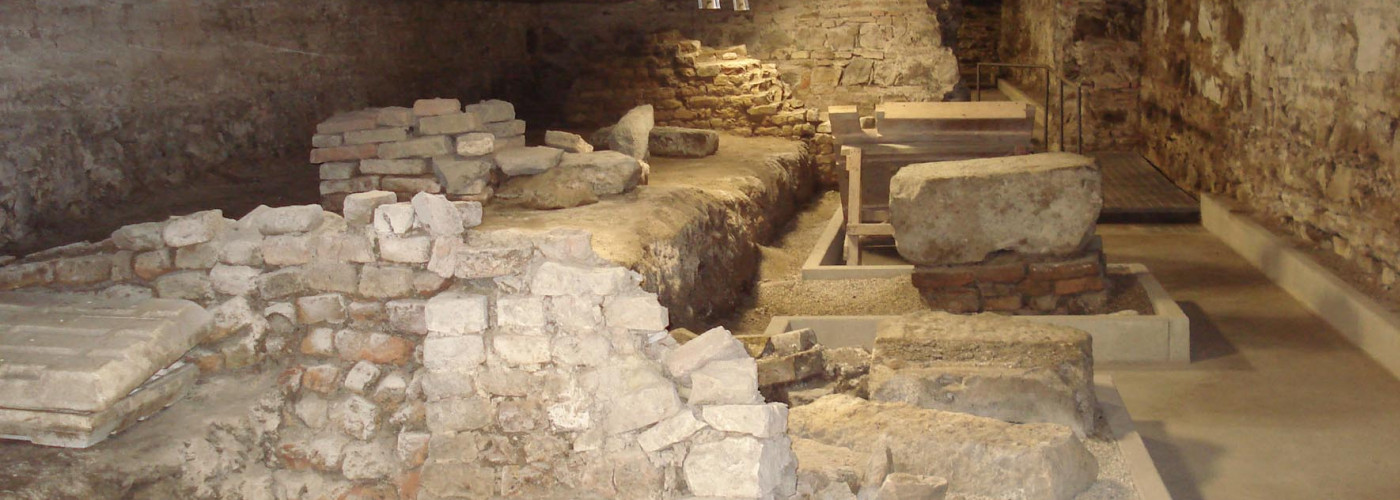 I sotterranei di Palazzo della Ragione